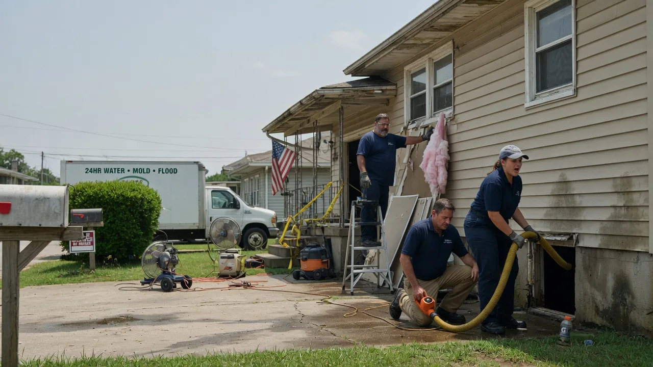 Water Damage Repair in Eastland, TX near me